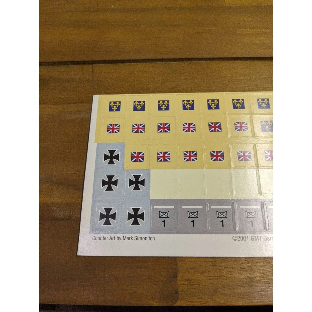 C3i #14 Insert Triumph And Glory Token Sheet